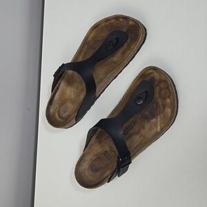 Birkenstock Gizeh Black Sandals